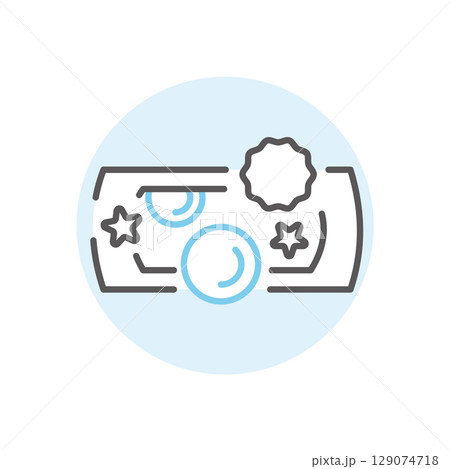 シンプル　イラスト　血液内科のイメージ アイコン 129074718