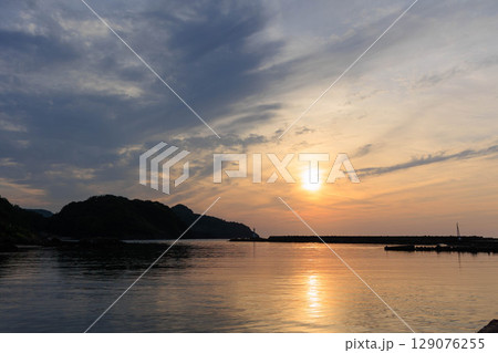 竹野温泉周辺の竹野川 129076255