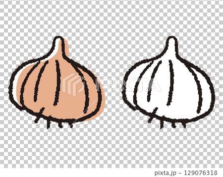 手描きの玉ねぎ 129076318