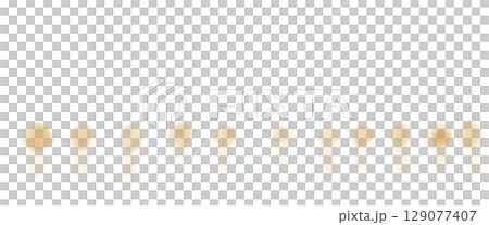 水彩淡蘑菇圖案線條手繪素材 129077407