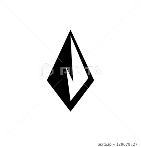 Spear logo vector design template Spear logo vector design template 129079527