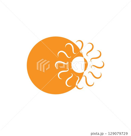 Sun Vector illustration Icon 129079729