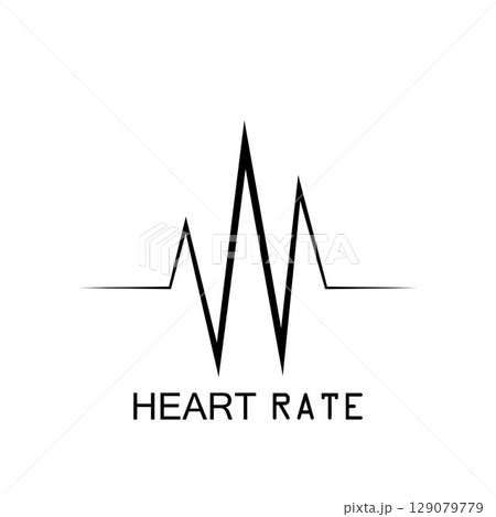 Hearbeat Pulse Icon Vector Illustration Logo Template Hearbeat Pulse Icon Vector Illustration Logo Template 129079779
