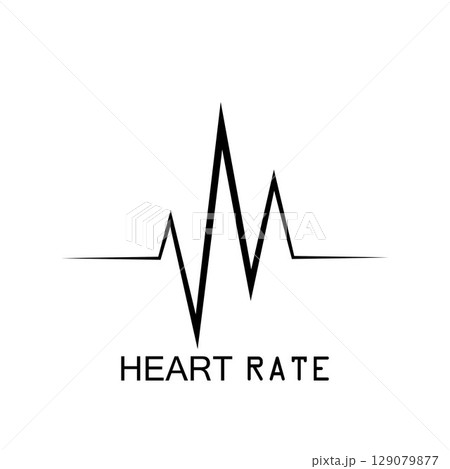 Hearbeat Pulse Icon Vector Illustration Logo Template Hearbeat Pulse Icon Vector Illustration Logo Template 129079877