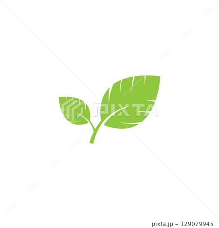 Logos of green Tree leaf ecology nature element vector 129079945