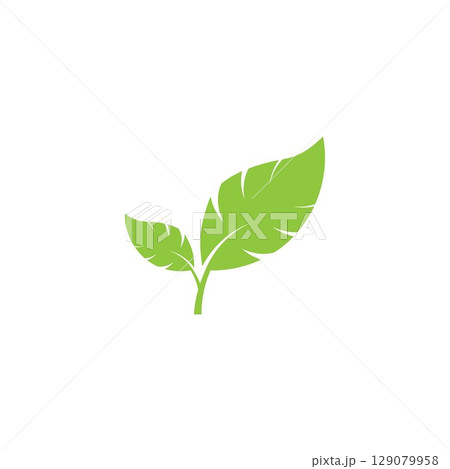 Logos of green Tree leaf ecology nature element vector 129079958