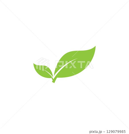 Logos of green Tree leaf ecology nature element vector 129079985