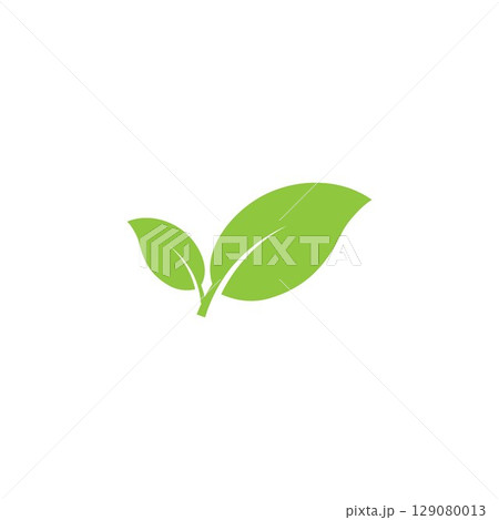 Logos of green Tree leaf ecology nature element vector 129080013