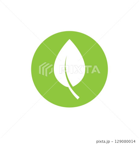 Logos of green Tree leaf ecology nature element vector 129080014