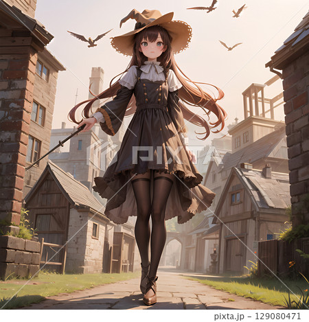 レトロチックな町の魔法使い 129080471