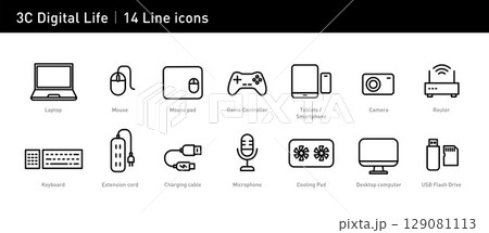 デジタル オンライン インターネット 129081113