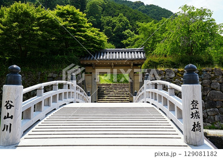 兵庫 出石 出石城 登城門と登城橋(初夏) 兵庫 出石 出石城 登城門と登城橋(初夏) 129081182