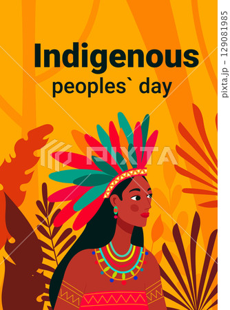 We celebrate Indigenous Peoples Day, showcasing cultural representation in our vibrant community We celebrate Indigenous Peoples Day, showcasing cultural representation in our vibrant community 129081985