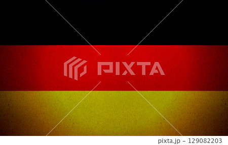 Flag of Germany on a paper Flag of Germany on a paper 129082203