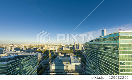 カザフスタン・アスタナの都市俯瞰 / Astana, Kazakhstan カザフスタン・アスタナの都市俯瞰 / Astana, Kazakhstan 129082295