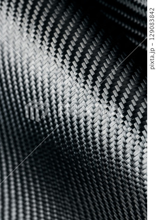 Glass fiber material with bends texture textile fiber 129083842