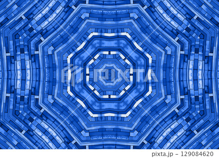 Background with blue abstract pattern 129084620