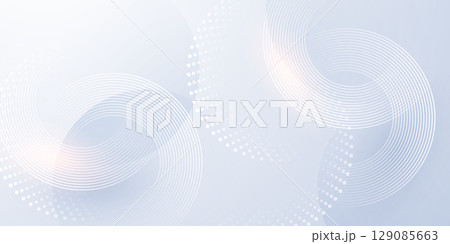 White abstract background. Modern design vector illustration. 129085663