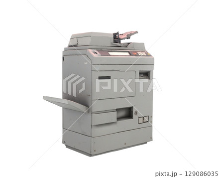 昭和レトロっぽい昔の会社にあった不効率な感じの古いコピー機 昭和レトロっぽい昔の会社にあった不効率な感じの古いコピー機 129086035