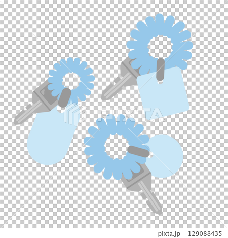 Locker key wristband hot spring pool public bath key illustration Locker key wristband hot spring pool public bath key illustration 129088435