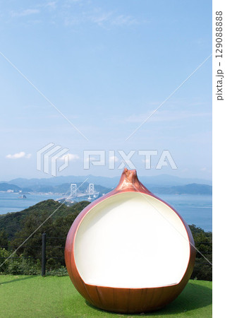 淡路島から見た鳴門海峡と大鳴門橋 淡路島から見た鳴門海峡と大鳴門橋 129088888
