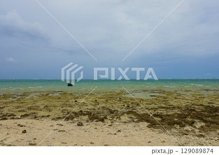 白保海岸 石垣島 沖縄 白保海岸 石垣島 沖縄 129089874