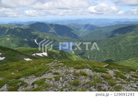 朝日連峰以東岳 朝日連峰以東岳 129091293