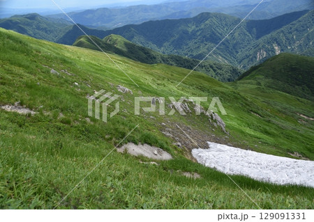 朝日連峰以東岳 129091331