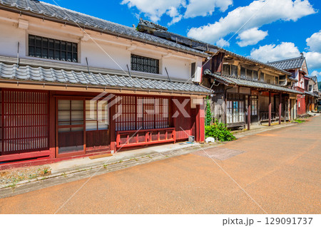 福井県 重要伝統的建造物群保存地区 熊川宿の町並み 福井県 重要伝統的建造物群保存地区 熊川宿の町並み 129091737