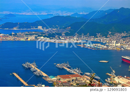 【広島県】アレイからすこじまの眺望（海上自衛隊・艦隊） 129091803