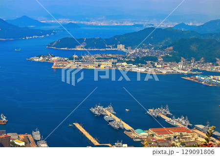 【広島県】アレイからすこじまの眺望(海上自衛隊・艦隊) 【広島県】アレイからすこじまの眺望(海上自衛隊・艦隊) 129091806
