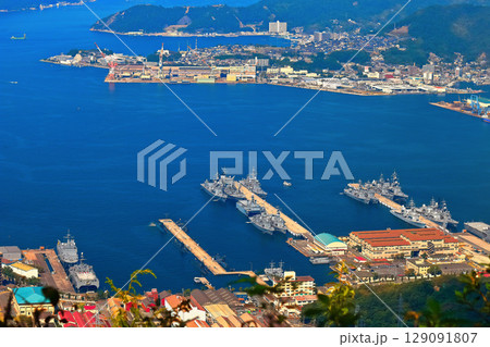 【広島県】アレイからすこじまの眺望（海上自衛隊・艦隊） 129091807