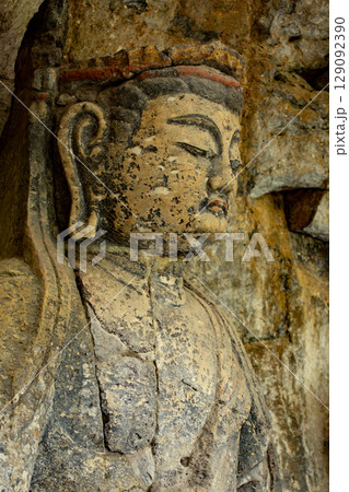 臼杵石仏の大日如来像 129092390