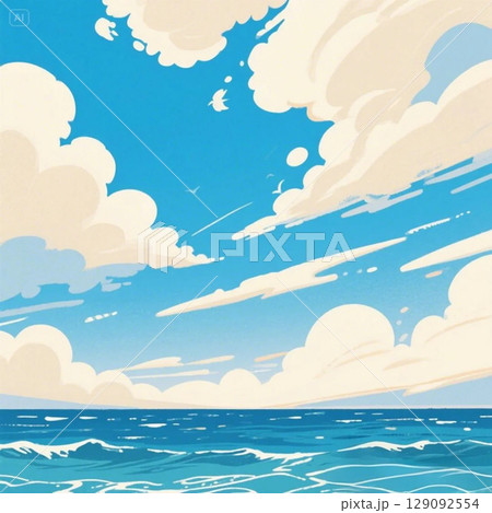 海のある風景 129092554