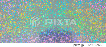 Holographic rainbow foil iridescent texture abstract hologram background 129092666