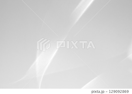 Abstract shadow drop on white wall background overlay mockup effect 129092869