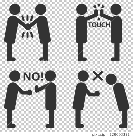 達成或違反商業協議的商業場景插圖 129093351