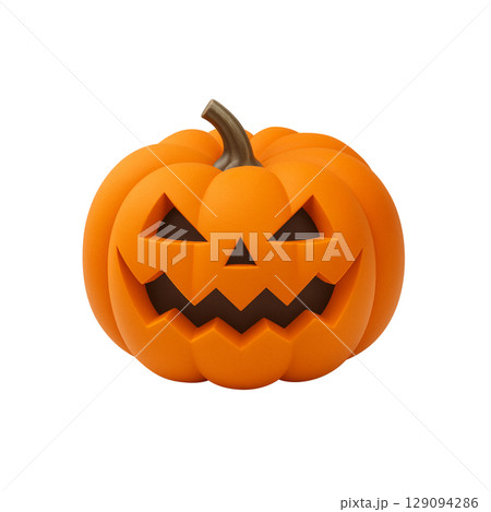 ハロウィン カボチャ イラスト リアル ハロウィン カボチャ イラスト リアル 129094286