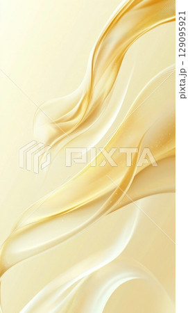 Soft golden waves in light 129095921