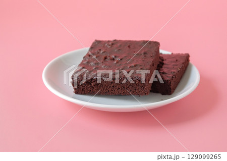 Homemade bakery and dessert. chocolate brownies Bakery. Homemade bakery and dessert. chocolate brownies Bakery. 129099265