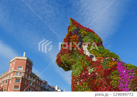 the city of bilbao in spain 129099772