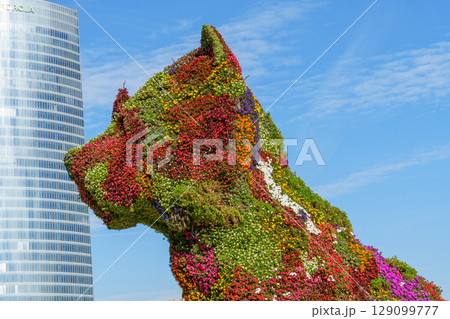 the city of bilbao in spain 129099777