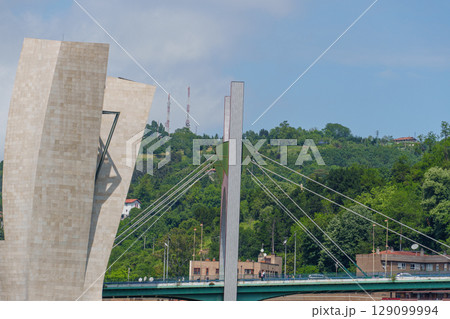 bilbao city in spain 129099994