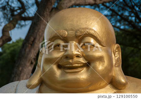 Statue in Budha Eden Park, in Portugal Statue in Budha Eden Park, in Portugal 129100550