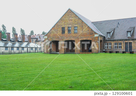 Auschwitz concentration camp in Poland 129100601