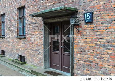 Auschwitz concentration camp in Poland 129100610