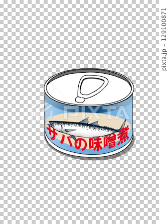 Daily disaster preparedness supplies and emergency supplies (various canned goods) 129100871