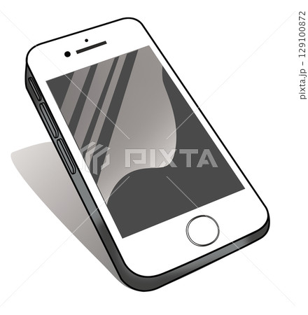 避難する時の持ち出し品・スマホ　携帯電話 129100872