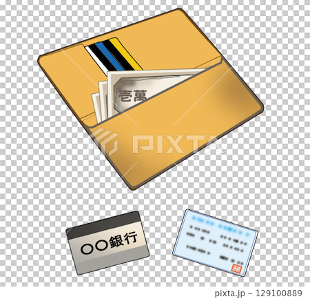 What to take with you when evacuating: cash and cards 129100889