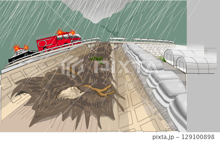 土石流のイメージ 129100898